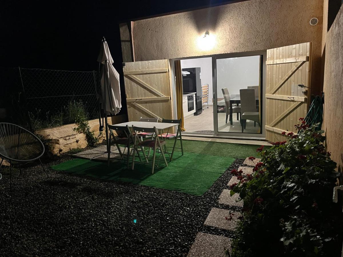 Studio Tout Equipe A La Nuitee Ou Plus,Proche Aeroport Bastia Lucciana  Bagian luar foto